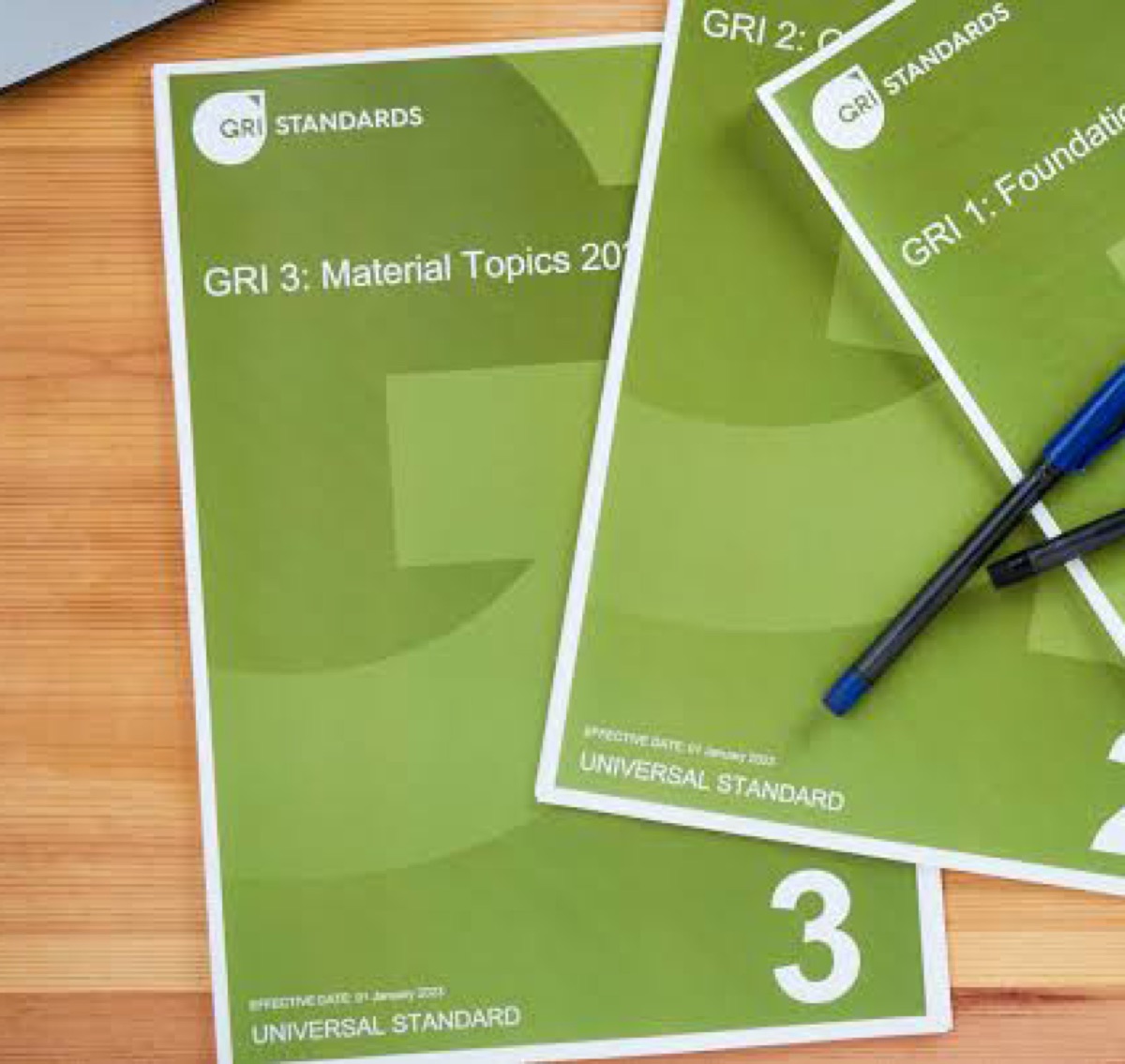 GRI 3: Material Topics 표준 책자
