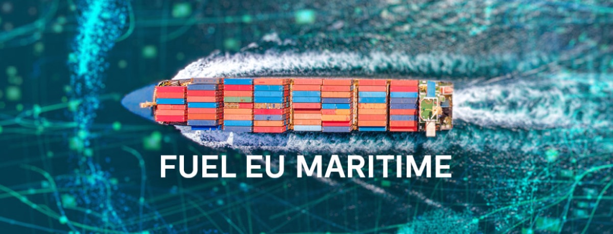 FuelEU Maritime 규제를 상징하는 컨테이너선